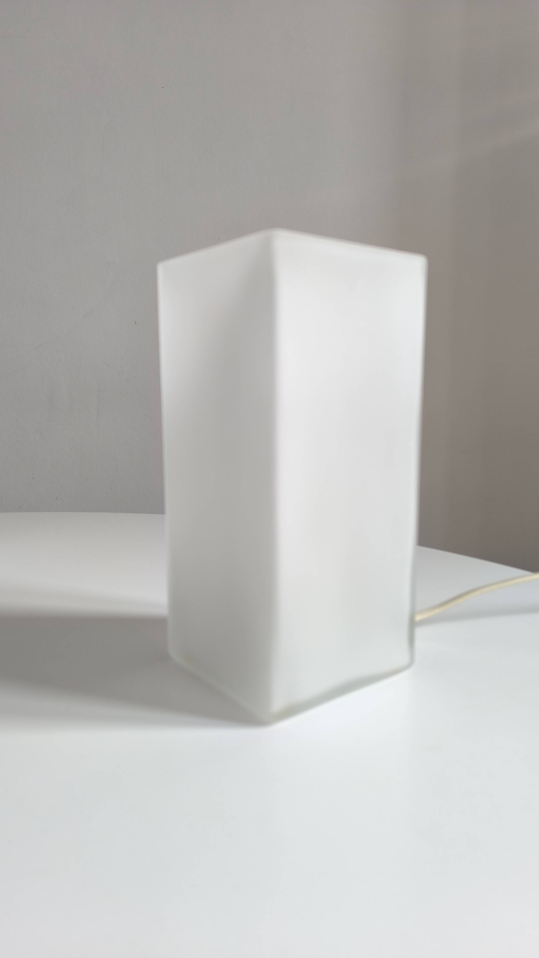Ikea frosted glass lamp 1990