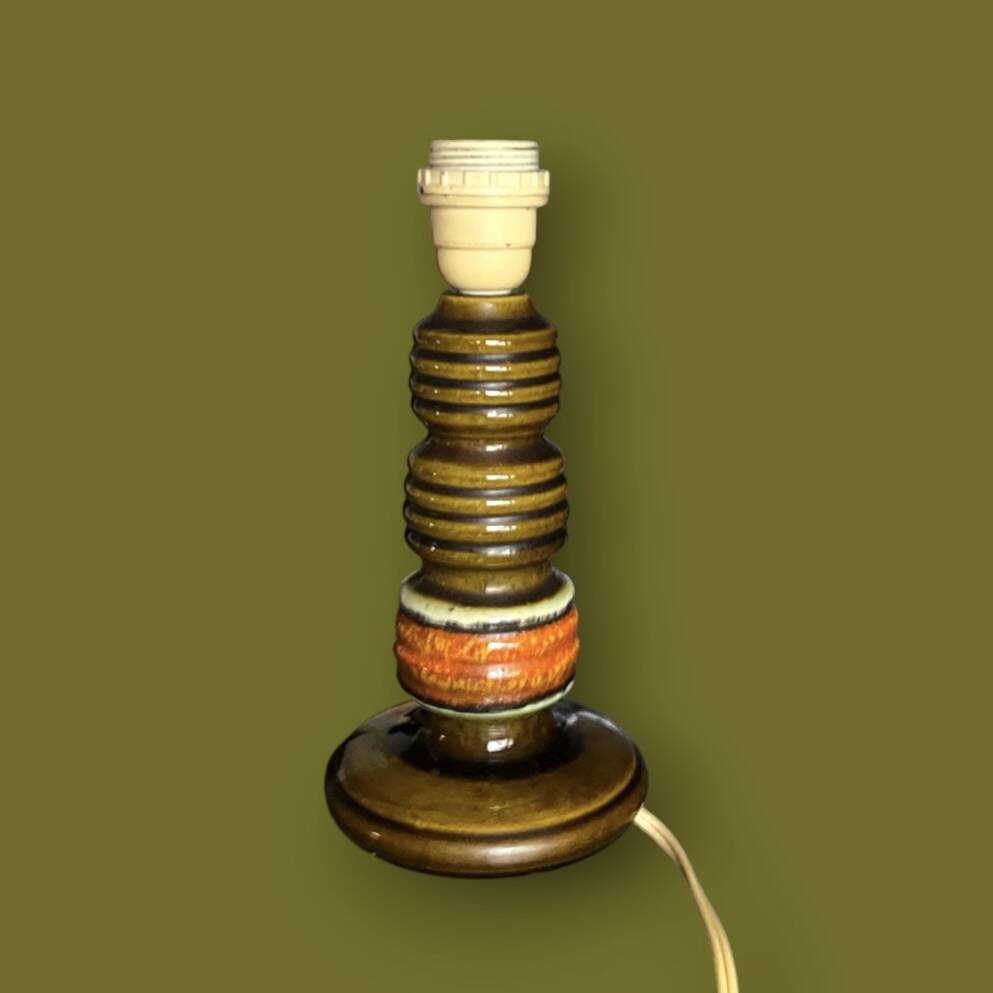 Lamp base West Germany in Fat Lava ceramic – model 576-20