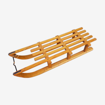 Wooden sled