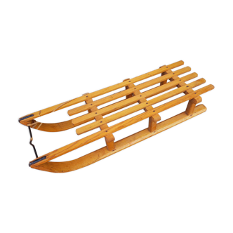 Wooden sled