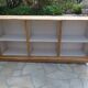 Raw wood craft furniture, pearl gray interior.
