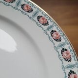 5 antique dessert plates