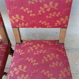 Paire de chaises Louis XIII en noyer