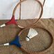 Vintage badminton game