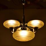Art Deco Chandelier, Czechoslovakia , 1930s