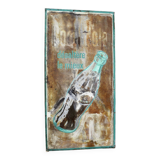 Old coca cola advertising plate 60s