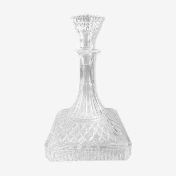 crystal decanter has decanter