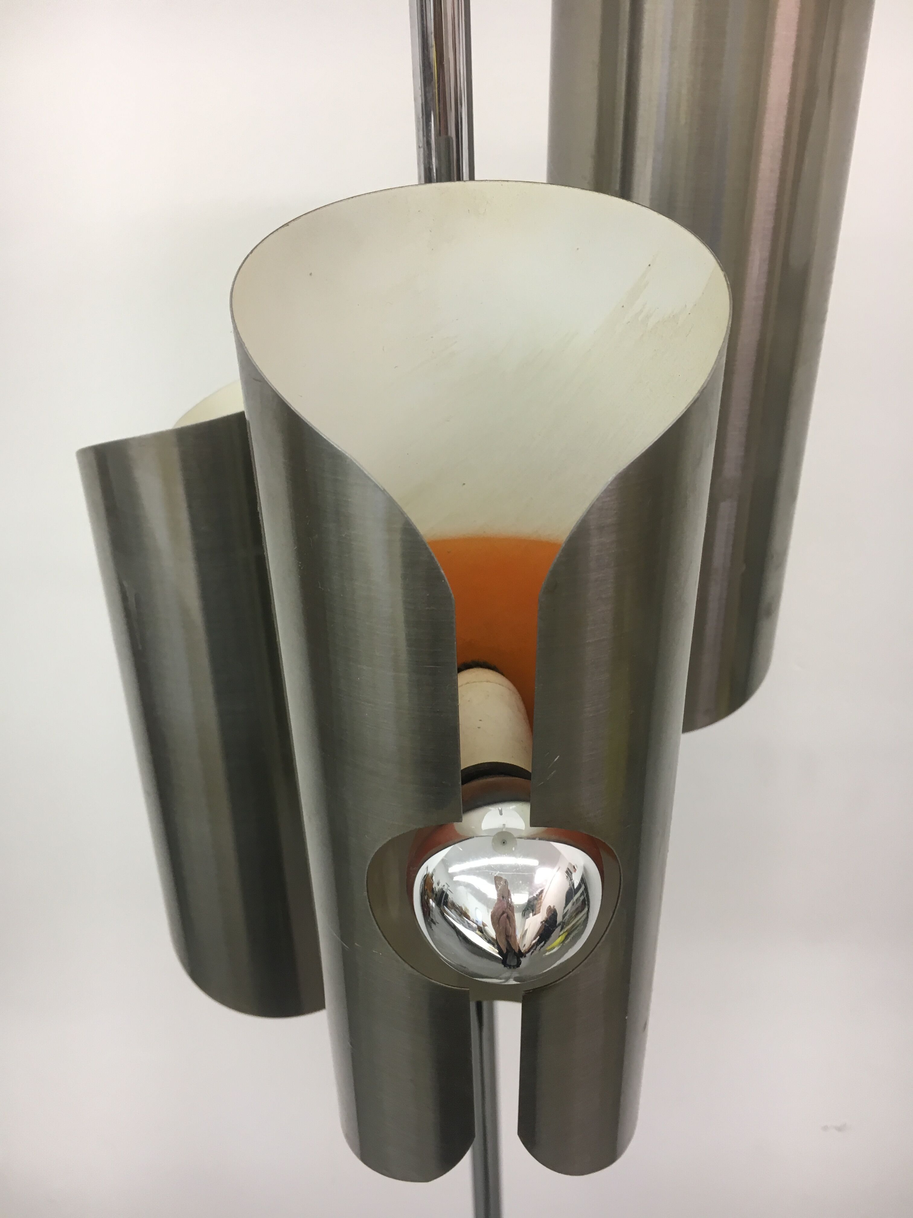 Vintage space age design floor lamp, 1970