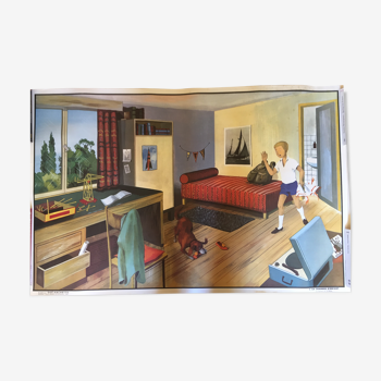 Displays 60x90cm "The nursery", Hachette