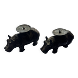 Pair of candle holders