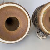 PairTtable lamps, Søholm Stentøj, denmark, 1960s, set of 2