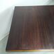 Rosewood art deco cradle table