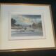 Marine lithograph signed Stéphane Lauro