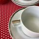 Cups Berry Lourioux porcelain from Limoges