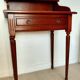 Bureau Bonheur du Jour in Louis XVI style - Cherry wood and Brass - NF P label.