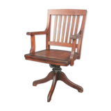 Old pivoting administrative office chair early xxeme