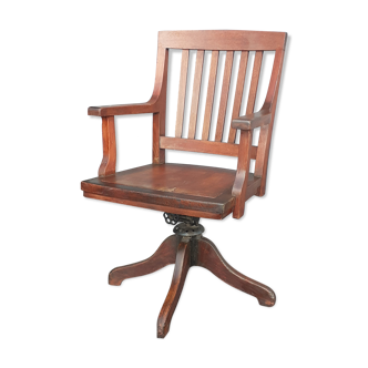 Old pivoting administrative office chair early xxeme