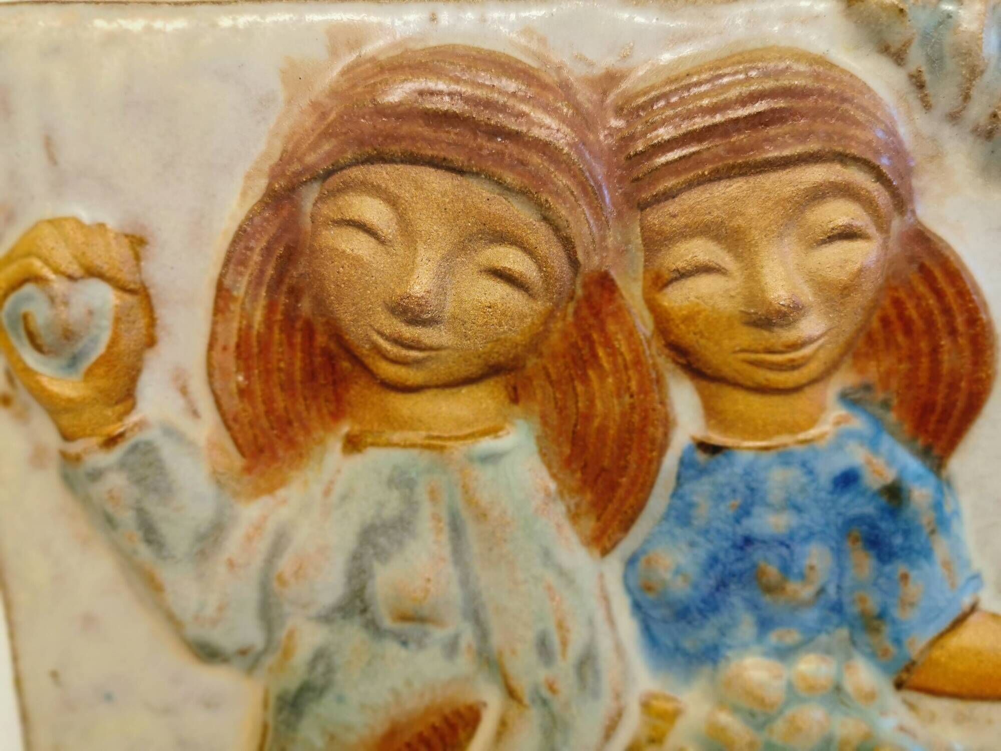 Relief, from Danish Michael Andersen Bornholm (Brand the 3 fish), designed by Marianne Starck (MS)