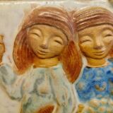 Relief, from Danish Michael Andersen Bornholm (Brand the 3 fish), designed by Marianne Starck (MS)