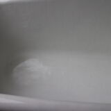 Old cast iron bathtub