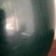 Guido Andloviz Italian big green ceramic vase, 19450s