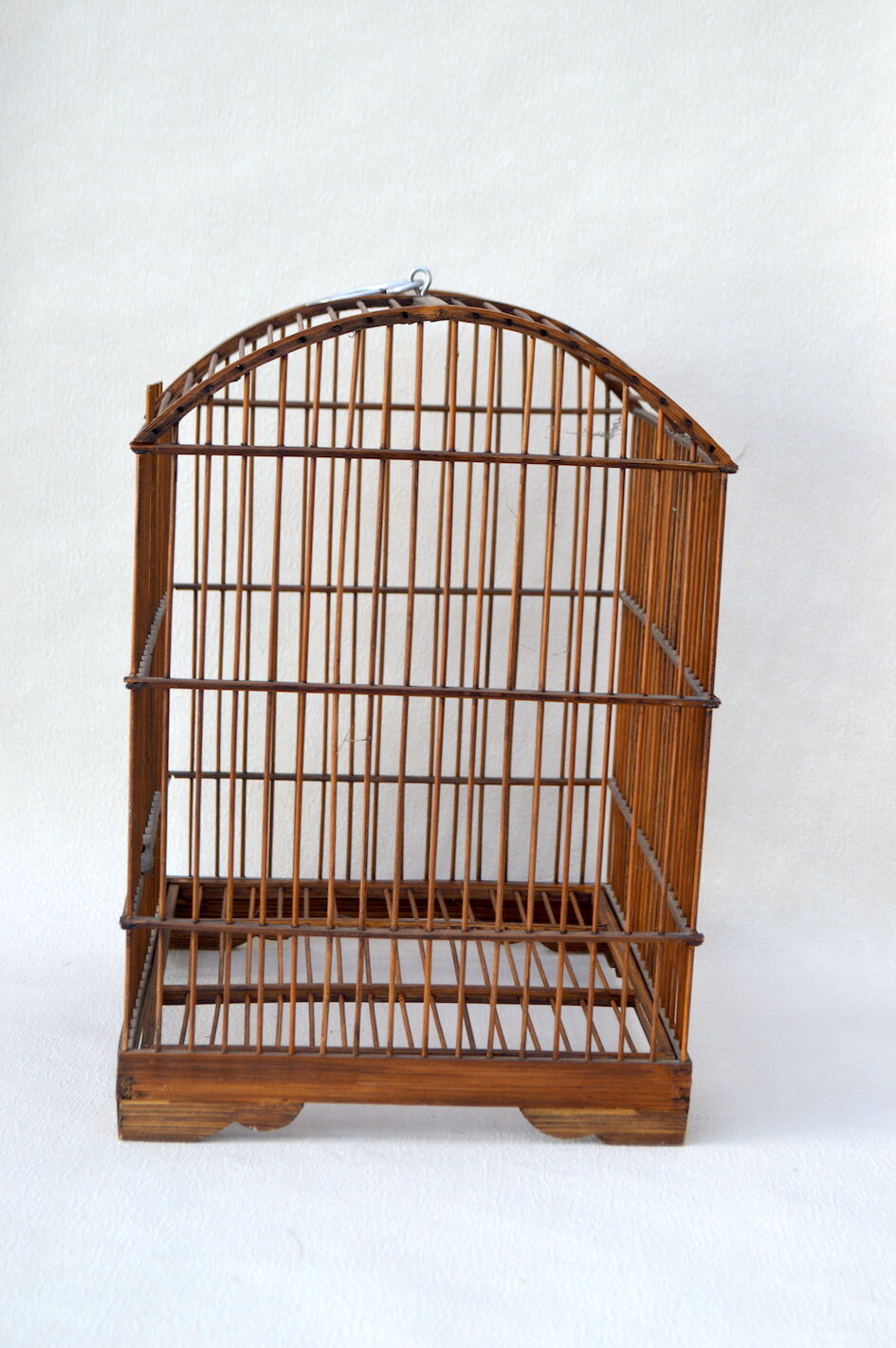 Cage à oiseaux asiatique vintage