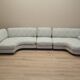 Modular corner sofa, Italian design, 1970s, production: Italy
