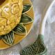 Confiturier, sucrier ananas en barbotine
