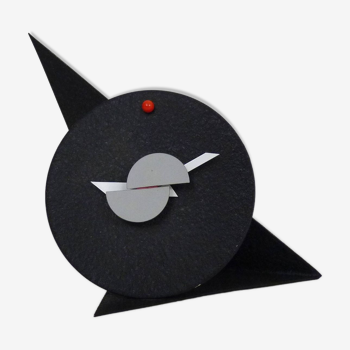 Table Clock by Piero Papari, Memphis 1980s