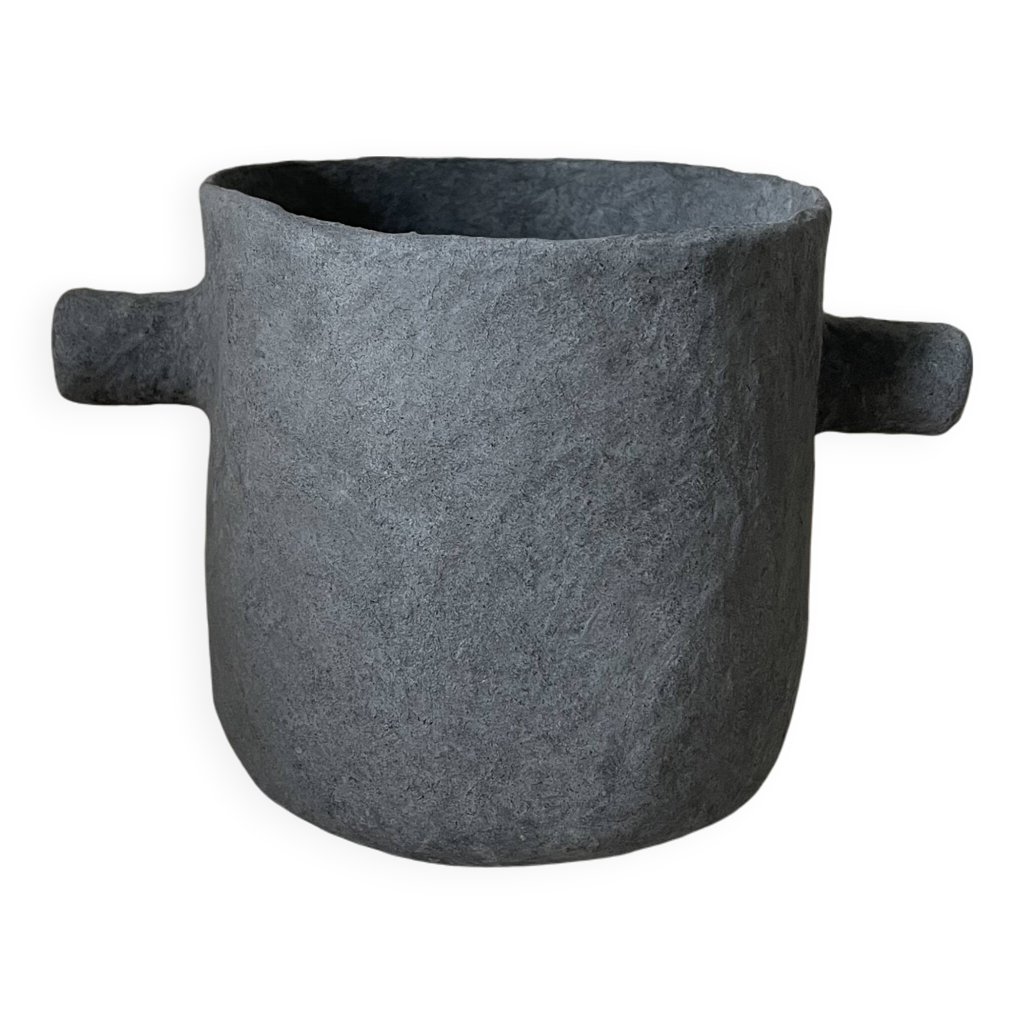 Papier-mâché vase