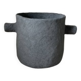 Papier-mâché vase