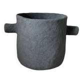 Papier-mâché vase