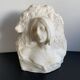 Marble sculpture representing La Vallière 20th century by J. Morrini