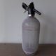 Glass Siphon and Braided Steel Mesh - Made in Czechoslovakia