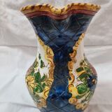 Hand-painted earthenware pitcher Deruta