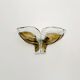 Set of 2 Smoked Glass Wall Lamps by J.T. Kalmar