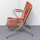 Fauteuil pliant scoubidou années 60