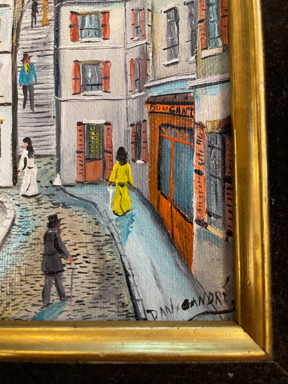 Oil on canvas from the 1900s