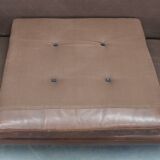 Mid-century Danish two-seat leather sofa by Svend Skipper, 1960s