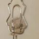 Pair Of Mid Century Swedish Pewter Sconces