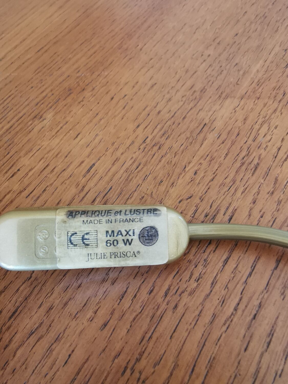 Pair of vintage lamp bases by Julie Prisca