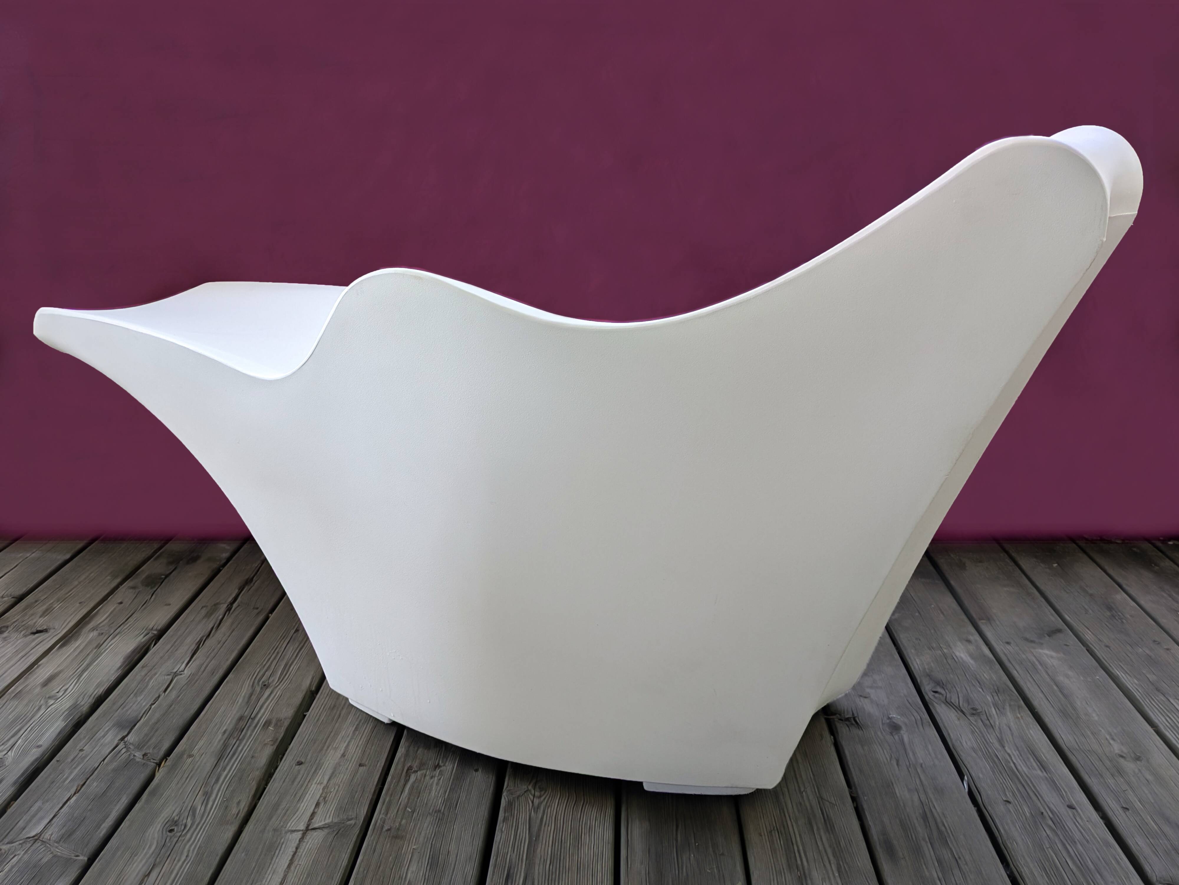 Chaise longue/méridienne "Tokyo Pop" / Tokujin Yoshioka / Driade (2000s)