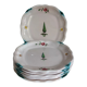 Set of 7 antique earthenware plates by the Gastine Aubagne sisters (13)