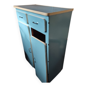 Blue formica furniture