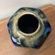 Vase Art Déco en grès flammé bleu