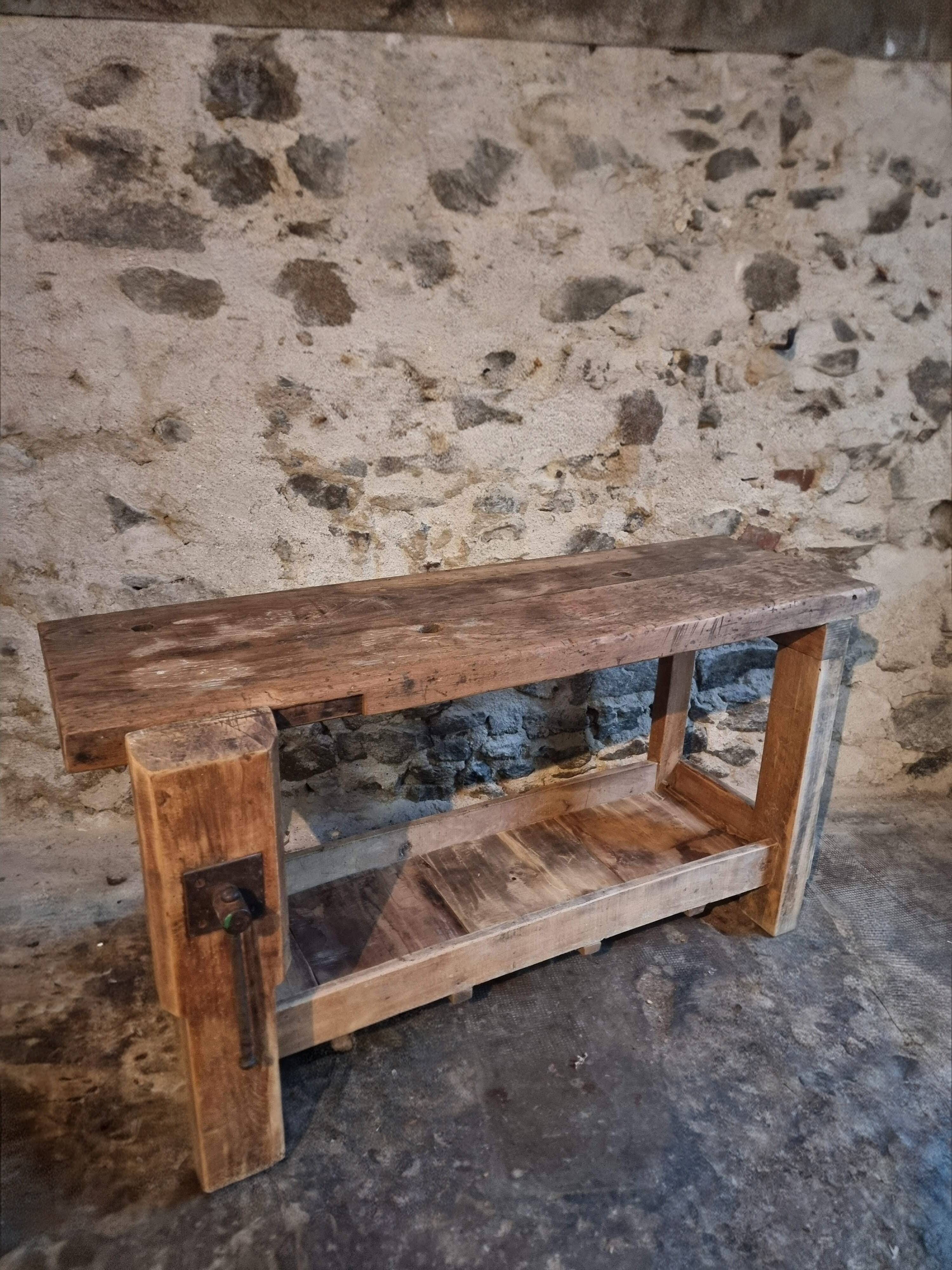 Antique oak sideboard – France 1920s–1930s – 150 cm