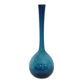 Vase en verre souflé d'Arthur Percy 1970