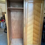 Vintage compass feet cabinet