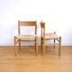 Set of 2 Hans J. Wegner CH36 dining chairs for Carl Hansen & Søn in solid oak