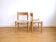 Set of 2 Hans J. Wegner CH36 dining chairs for Carl Hansen & Søn in solid oak